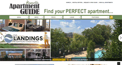 Desktop Screenshot of knoxvilleapartmentguide.com